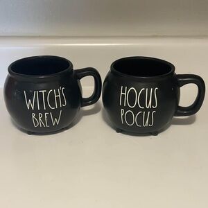 Halloween cauldron mugs